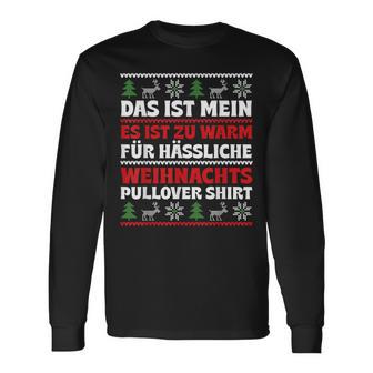 Ugly Christmas Jumper Slogan Christmas Jumper Langarmshirts - Geschenkecke