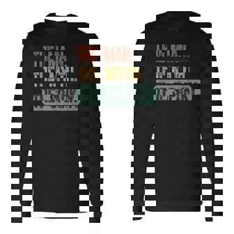 Vintage Electrician The Man The Myth The Sparky Long Sleeve T-Shirt | Mazezy
