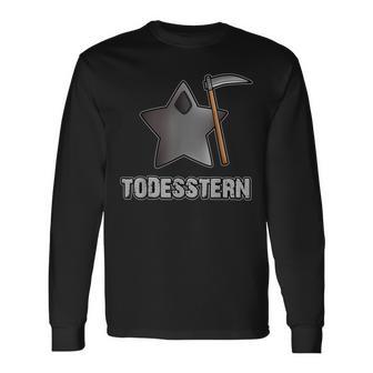 Word Game With A Star With Scythe Langarmshirts - Geschenkecke