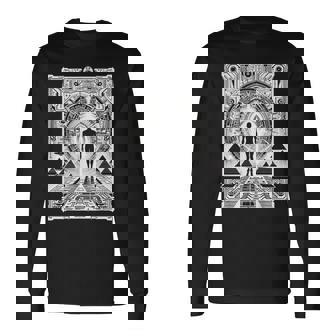 Futuristic Sci-Fi With Ancient Elements Long Sleeve T-Shirt | Mazezy