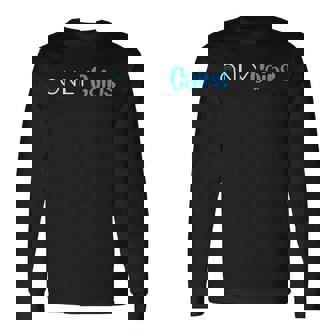 Only Gains Divertida De Regalo De Gimnasio Para Hombres Y Niñas Camiseta de manga larga - Regaloses