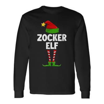 Gaming Gaming Gamerideo Game Pc Christmas Gamer Elf Langarmshirts - Geschenkecke