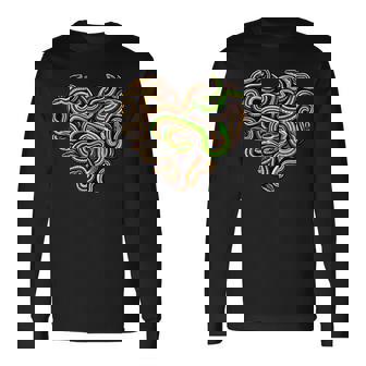 Garter Snake Lover Reptile Snakes Long Sleeve T-Shirt - Monsterry