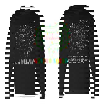 Gastro Nurse Squad Christmas Lights Gastroenterologist Long Sleeve T-Shirt - Monsterry
