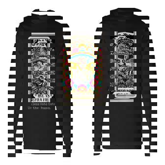 Gatos Before Vatos Unless The Vato Has Gatos Cinco De Mayo Long Sleeve T-Shirt - Monsterry