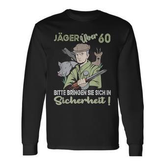 Hunter Birthday Over 60 Years Langarmshirts - Geschenkecke