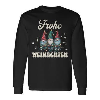 Gnome Merry Christmas Gnome Xmas Family Langarmshirts - Geschenkecke