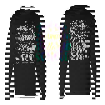 Goodbye Summer Hello School Back To School Student Teacher Long Sleeve T-Shirt - Monsterry