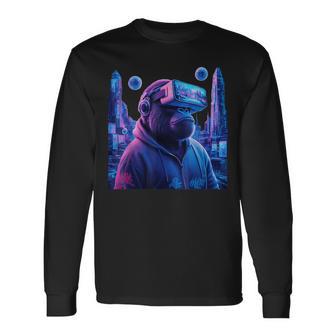 Gorillar Gamer Tag Gorilla Monkeyr Gamer Langarmshirts - Geschenkecke