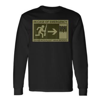 Grab Mosin Get Inna Woods Camiseta de manga larga - Regaloses