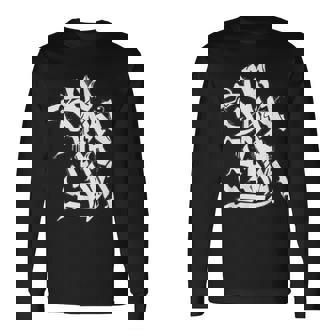 Graffiti No Pain No Gain T-shirt à manches longues - Cadeauxyz