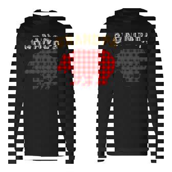 GRANDPA BEAR Family Pajamas Matching Christmas Pajama PJs Long Sleeve T-Shirt - Monsterry