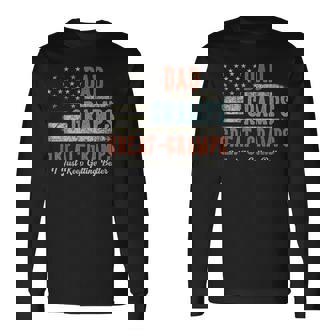 For Grandpa From Grandkids Dad Gramps Great Gramps Long Sleeve T-Shirt - Monsterry