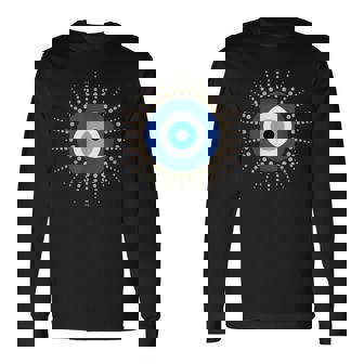 Grec Mauvais Oeil Grèce Mauvais Œil Turc Protection Soleil T-shirt à manches longues - Cadeauxyz