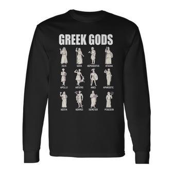 Greek Gods And Goddesses Old Greek Mythology Langarmshirts - Geschenkecke