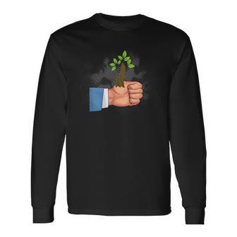 Green Thumb Hobby Gardener Gardening Gardening Langarmshirts - Geschenkecke