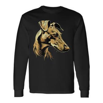 Greyhound Dog Love Greyhound Greyhound Langarmshirts - Geschenkecke