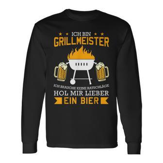 Grillmeister Hol Mir Ein Bier Grillmeister Hol Langarmshirts - Geschenkecke