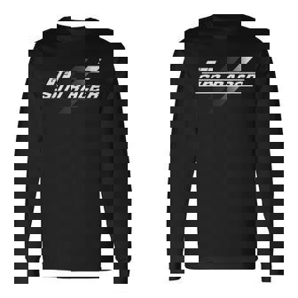 Gt3 Sim Racing O Sim Racer Bandera A Cuadros Camiseta de manga larga - Regaloses