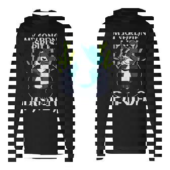 My Guardian Spirit Is Panda Panda Lovers Tank Top Long Sleeve T-Shirt - Monsterry