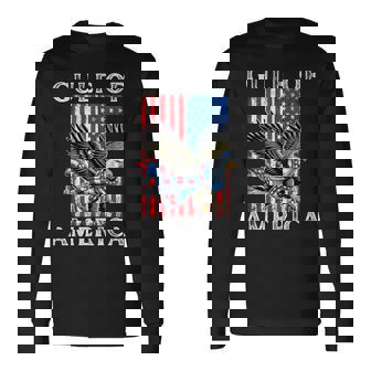 Gulf Coast Of The United States 2025 Us American Flag Long Sleeve T-Shirt - Monsterry