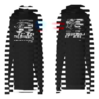 Gulf Of Us America Est 2025 Retro Vintage Sunglasses Long Sleeve T-Shirt | Seseable CA