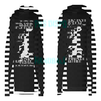 Handball Handballeuse Dicton T-shirt à manches longues - Cadeauxyz