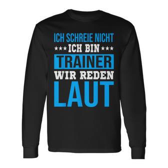 Handball Handball Trainer Saying For Trainer Langarmshirts - Geschenkecke