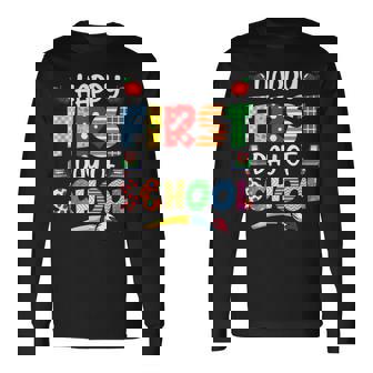 Happy First Day Of School Teacher Hello School Kid Tank Top Long Sleeve T-Shirt - Monsterry