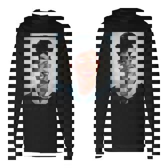 Harris Younger Face Kamala 2024 President 2024 Long Sleeve T-Shirt - Thegiftio