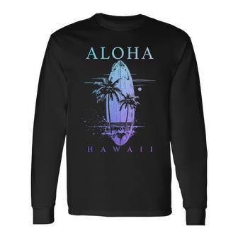 Hawaii Surf Hawaii Aloha Maui Konaintage Surfer Langarmshirts - Geschenkecke