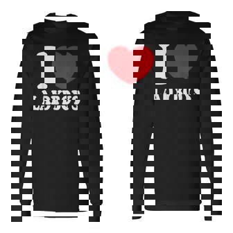 I Heart Love Ladyboys Asia Lover Thailand Ladyboy Long Sleeve T-Shirt - Monsterry