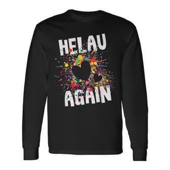 Helau Again Carnival Party Costume Confetti Langarmshirts - Geschenkecke