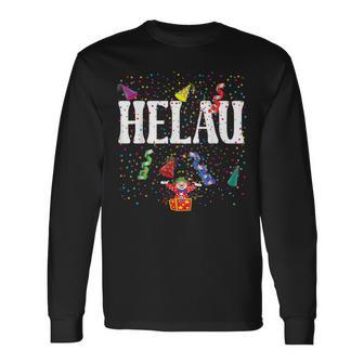 Helau Carnival Jecken Kölle Alaaf Fancy Dress Costume Cologne Langarmshirts - Geschenkecke