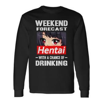 Hentai Drinking Japanese Anime Manga Langarmshirts - Geschenkecke