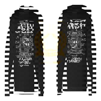 Het Is Een Joseph Ding Je Zou Het Niet Begrijpen Joseph Naam Langarmshirts - Seseable