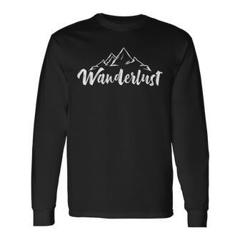 Hiking Mountaineering Trekking Bermembe Wanderlust Climbing Langarmshirts - Geschenkecke