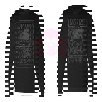 Hip Hop Skull Y2kintage Hipster Edgy Streetwear Calavera Camiseta de manga larga - Regaloses