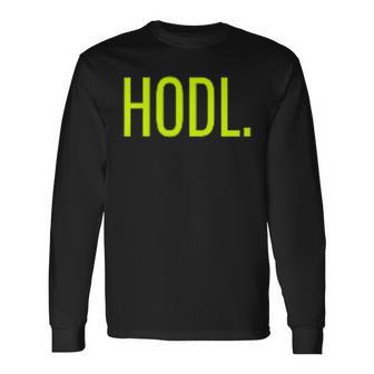 Hodl Langarmshirts - Geschenkecke