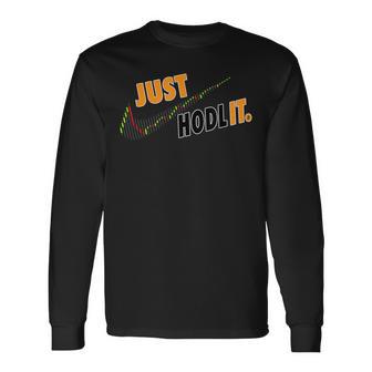 Hodl Or Jumper Cryptocurrency Bitcoin Langarmshirts - Geschenkecke