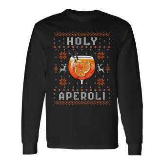 Holy Aperoli X Merry Spritzmas Spritz & Christmas Langarmshirts - Geschenkecke