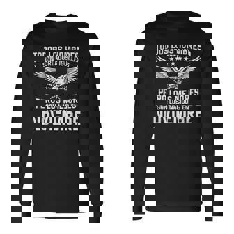 Hombre Cumpleaños De Noviembre Todos Los Hombres Son Creados Iguales Camiseta de manga larga - Regaloses