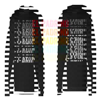 Hombre Padrinointage Sunset El Padrino Camiseta de manga larga - Regaloses
