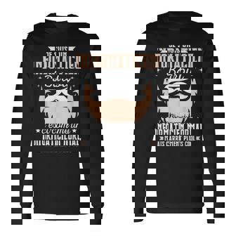 Homme Informaticien Barbe Humour Informaticien Barbu T-shirt à manches longues - Cadeauxyz