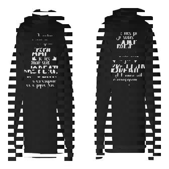Homme Je Ne Suis Pas Parfait Mais Je Suis Prof De Latin T-shirt à manches longues - Cadeauxyz