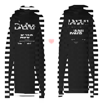 Homme Papa Doudou D'amour Chéri Doudou T-shirt à manches longues - Cadeauxyz