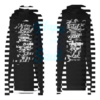 Hope Anchors The Soul Religion God Faith Believer Long Sleeve T-Shirt - Monsterry