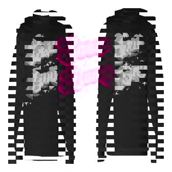 Hot Pink Aesthetic Ski Lover Winter Wonderland Snow Bunny Tank Top Long Sleeve T-Shirt - Monsterry