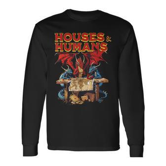 Houses And Humans Gamer Gamingintage Retro 90S Langarmshirts - Geschenkecke