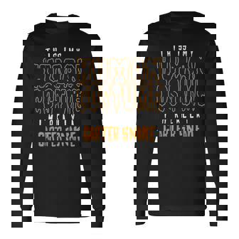 This Is My Human Costume I'm Really A Garter Snake Lover Long Sleeve T-Shirt - Monsterry